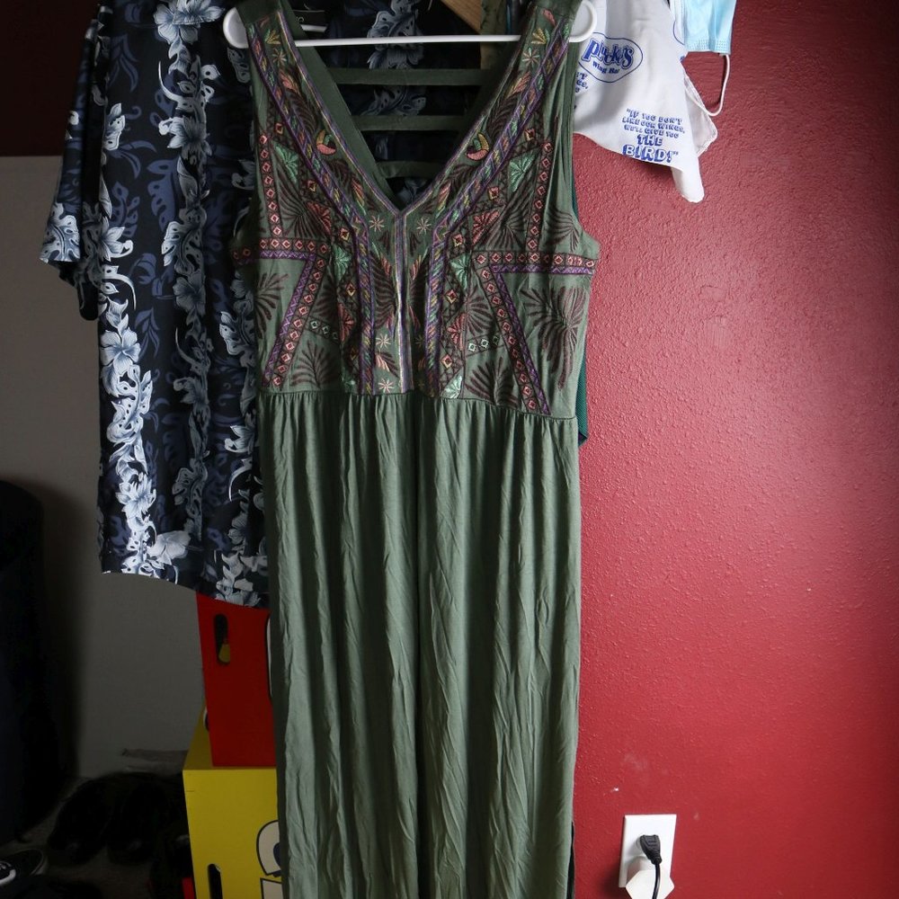 Forrest Green Spense Dress